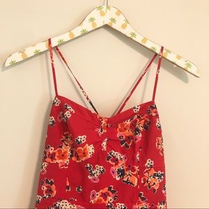 American Eagle Pink Floral Dress